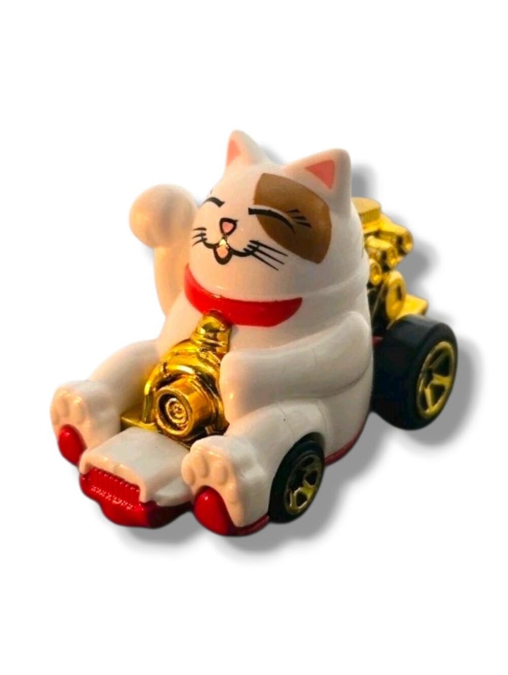 2025 Hot Wheels Feline Lucky Waving Cat HW Celebration Racers 1:64 DIECAST Car